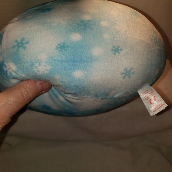 Super Cute Ty Squishy Beanies Collection "Fleck" the Snowman - Picture 7 of 11